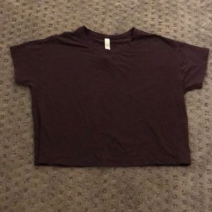 Crop top, garnet, lulu lemon